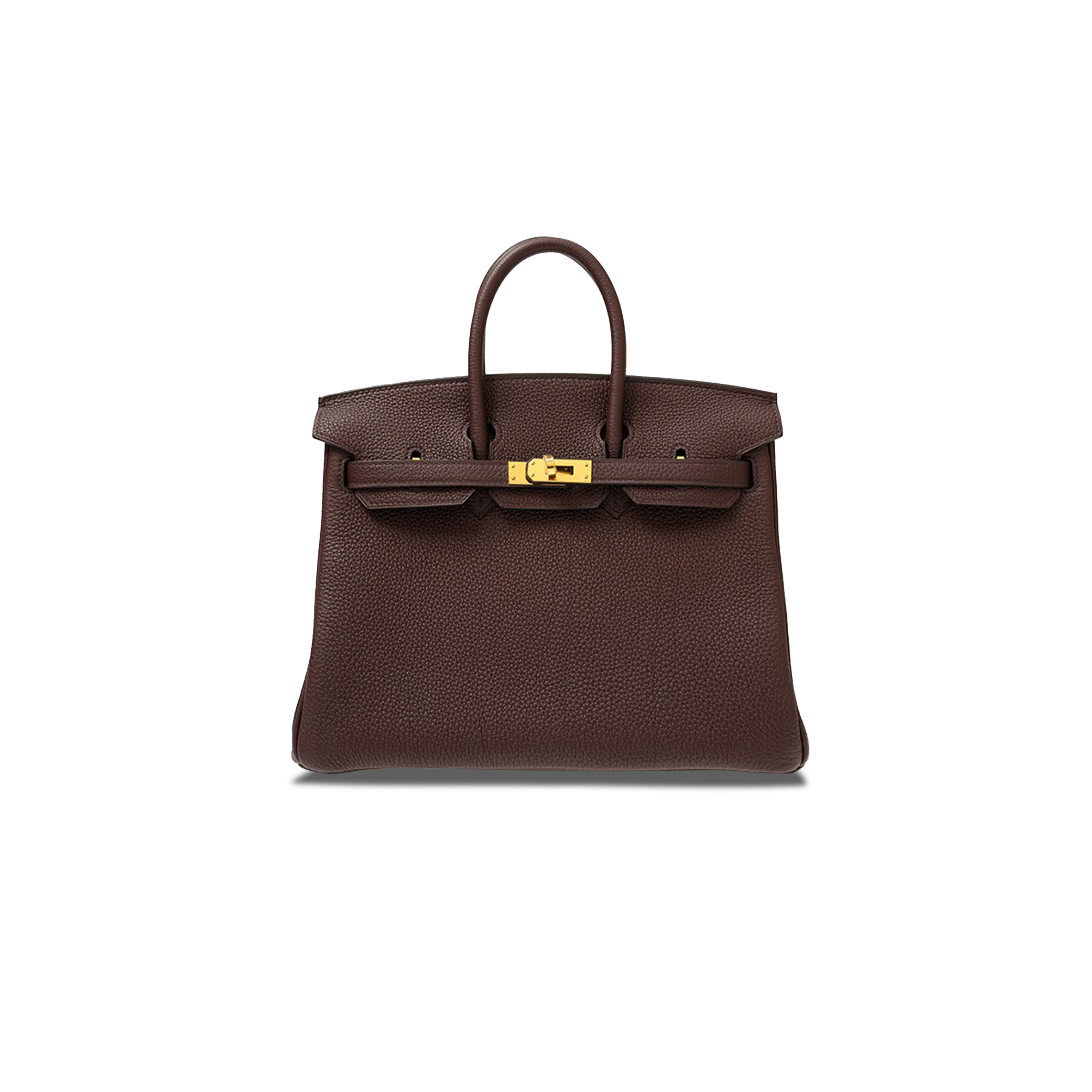 HERMES MASTER BIRKIN 25 CHOCOLATE BAG BK250GTGGP (25*20*13cm)